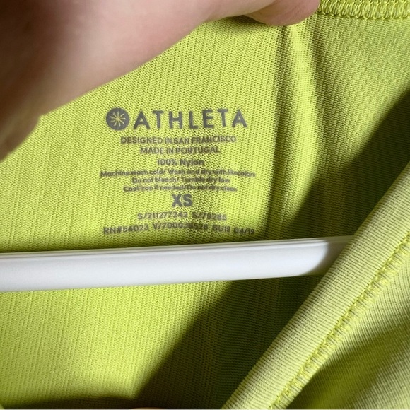 Athleta Light Green Foothill Seamless Tank Top - Picture 3 of 4